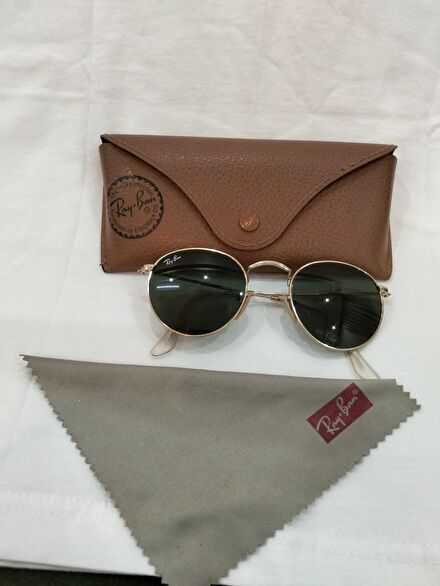 Orijinal Ray-Ban Round Metal RB3447