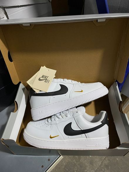 Nıke Erkek Aır Force 1'07 White Gold