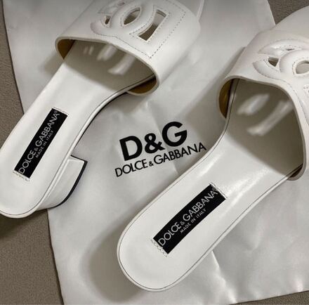 Dolce & Gabbana Beyaz Terlik