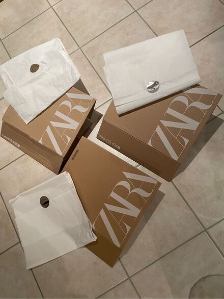 Zara Hediye Kutusu ve Pelur Kağıdı