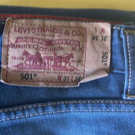Levi's 501 Kot Pantolon