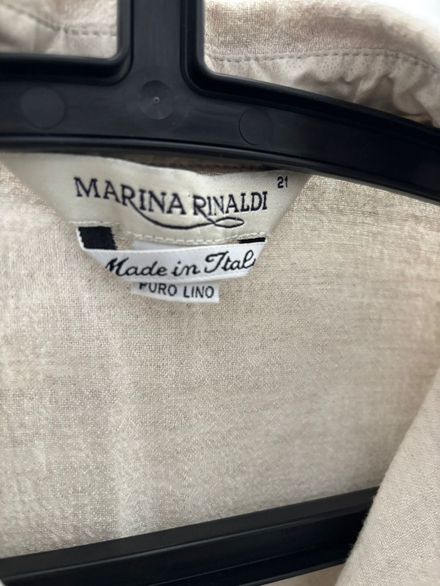 Marina rinaldi saf keten ipekli bıyuk be