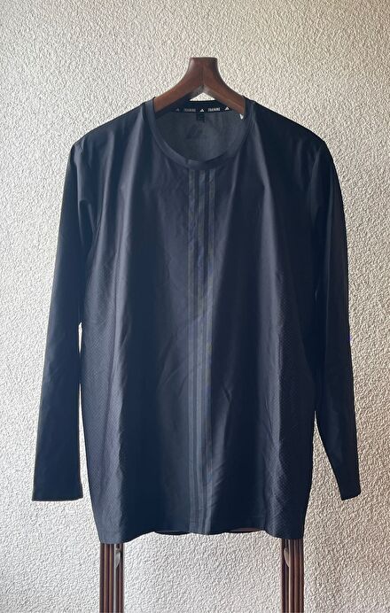 Adidas Siyah Training Long Sleeve Tişört