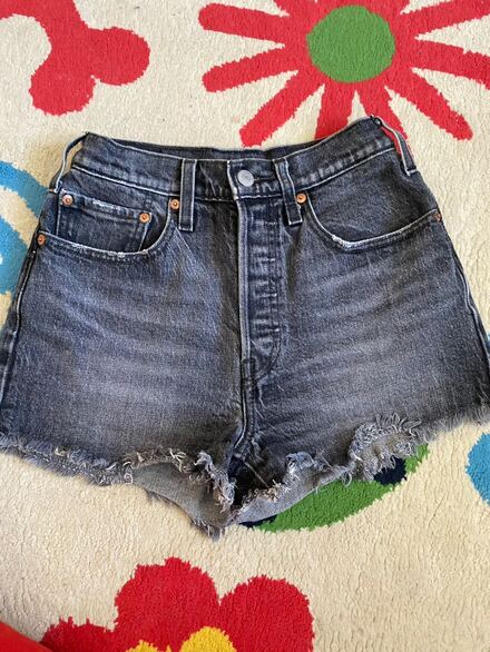 Levi's 501 Siyah Kot Şort levis şort