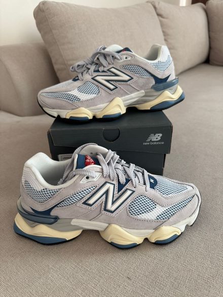 New Balance 9060 Gri-Mavi Sneaker