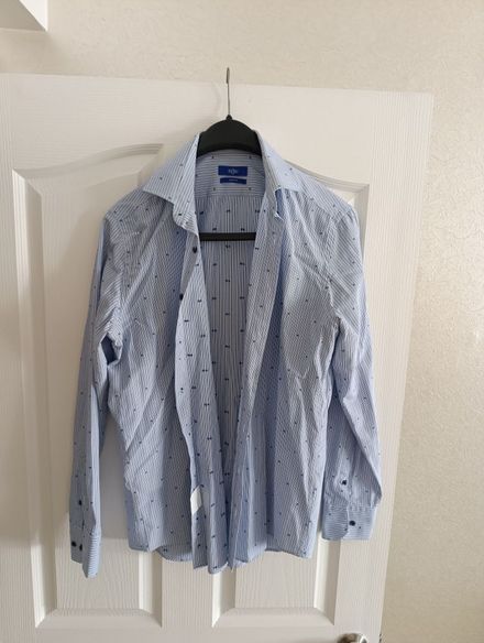 Kiğılı Slim Fit Mavi Çizgili / Desenli G