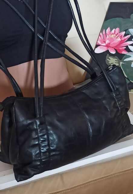 Vintage MiuMiu Hakiki Deri Çanta