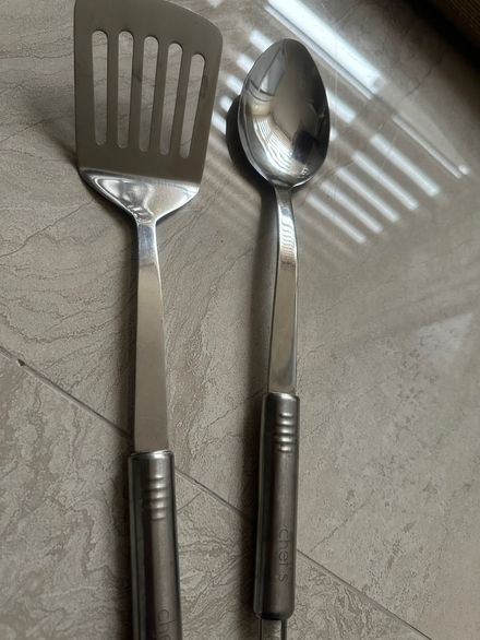 Chef's Marka Gümüş Renk Servis Seti