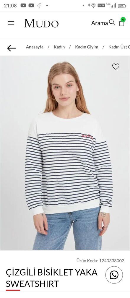 Mudo sweatshirt