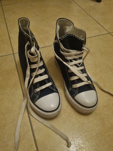 Platformlu converse