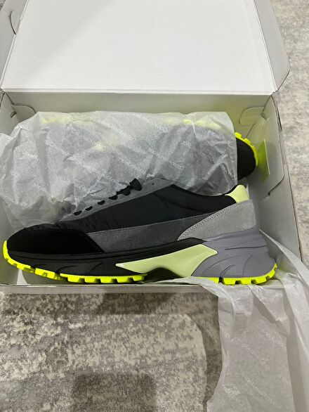 Calvin Klein Sneaker Gri Siyah