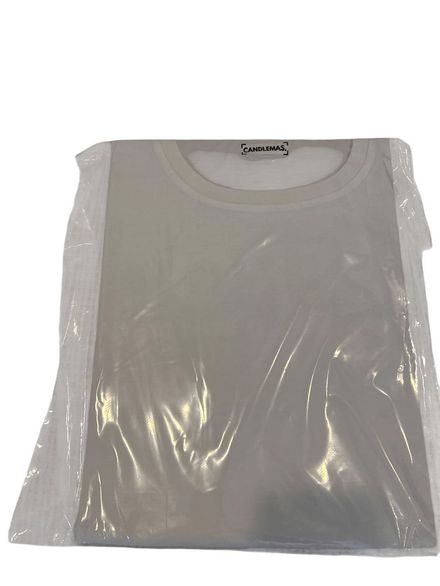 Candlemas Beyaz oversize Tişört