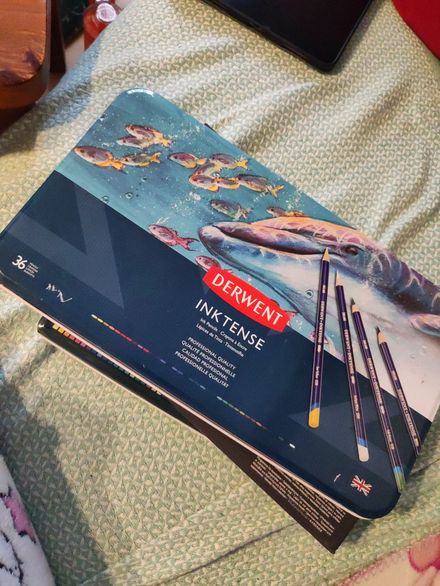 Derwent inktense 36lı boya kalemi