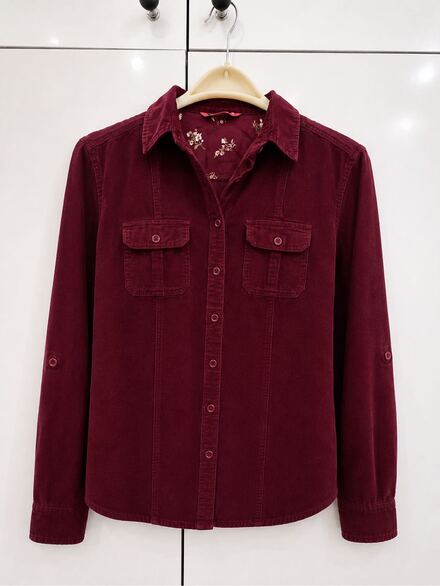 Bordo kadife Gömlek Zara mango