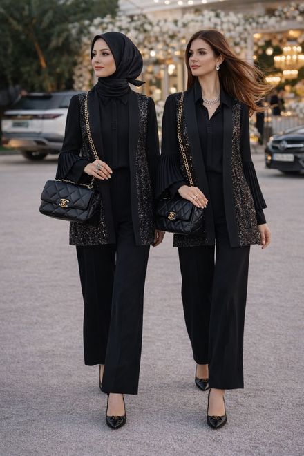 Moda İlgi yelek ve tunik takım