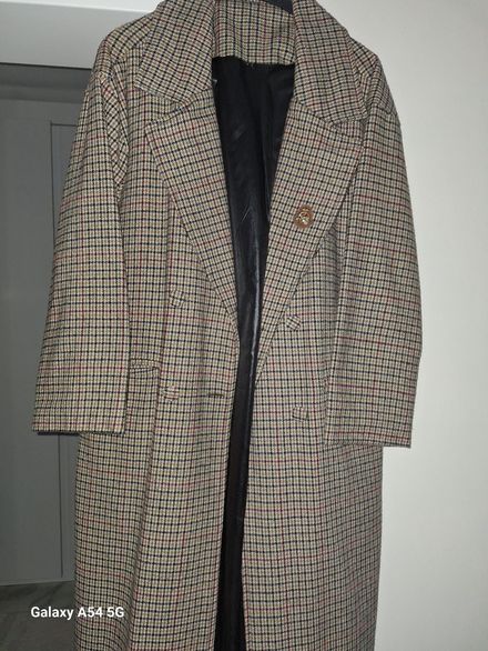 Klasik Ekose Blazer Ceket
