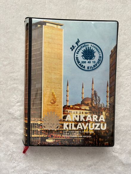 Ankara Kılavuzu Kitap 1992 nostalji