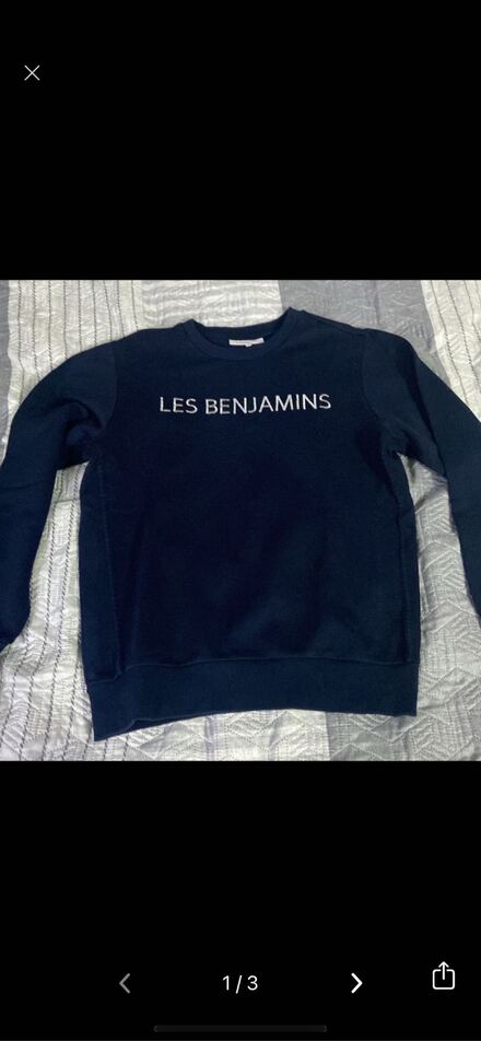 Les Benjamins Lacivert Sweatshirt