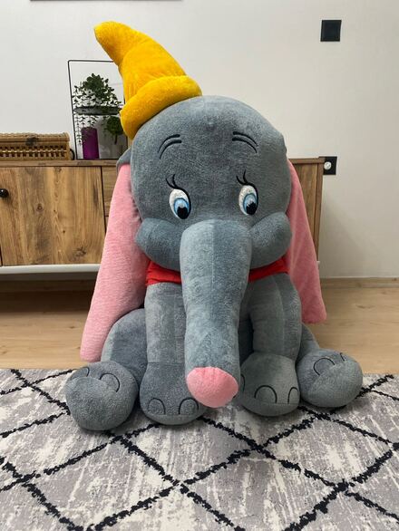 Dev boy Dumbo Peluş Fil oyuncak