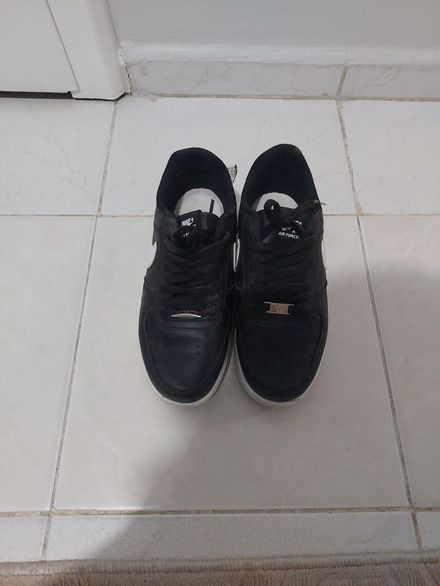 Nike Siyah Air Force 1 Spor Ayakkabı