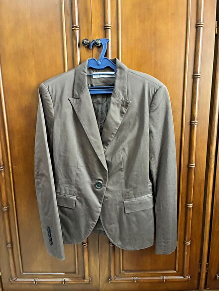 Vintage Office Belden Oturan Blazer Zara
