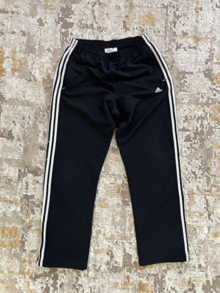 Adidas Vintage Beyaz Siyah Eşofman Altı