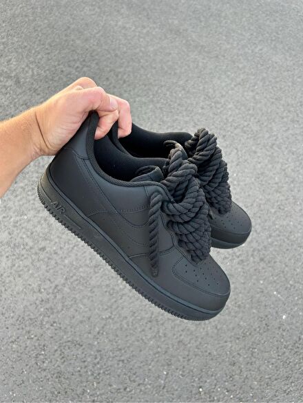 Air Force 1 Black Rope Laces
