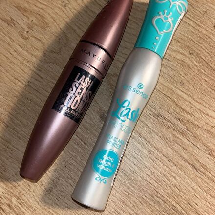 essence primer ve maybelline rimel set