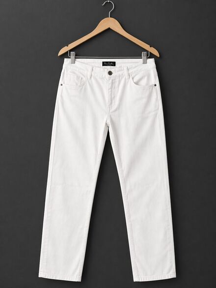 Pierre Cardin Beyaz Jean Pantolon 30-34