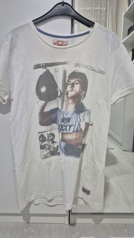Catch Rocky Baskılı Beyaz Tişört