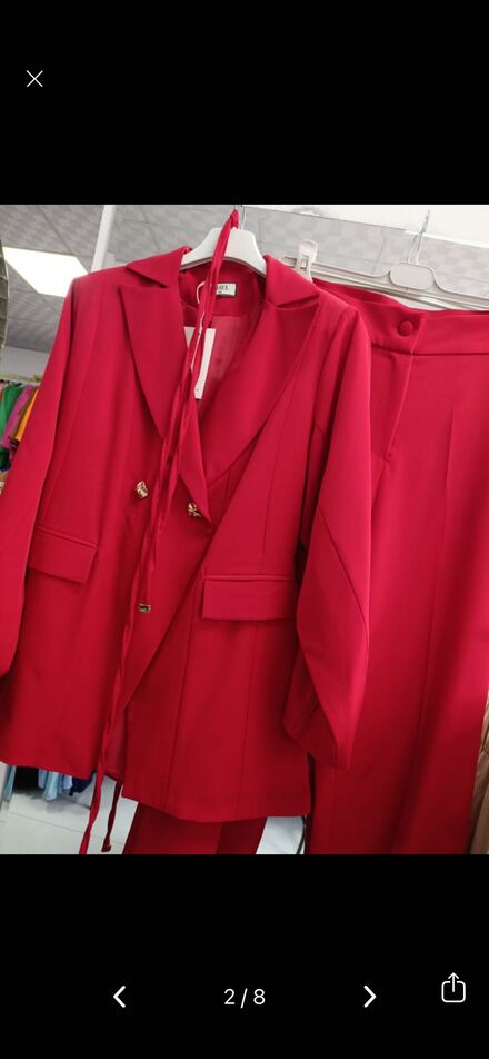 Blazer Ceket ve Pantolon İkili Takım