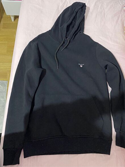 Siyah Gant Kapüşonlu Sweatshirt