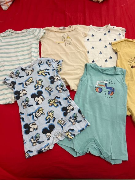 Mickey Desenli Bebek Tulumu