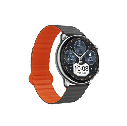 Bix SW02AI Akıllı Saat Turuncu