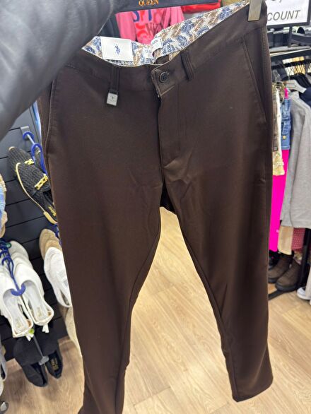 Kahverengi Klasik Pantolon U.S. POLO