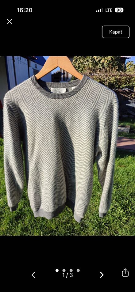 Silk & Cashmere %100 kaşmir kazak