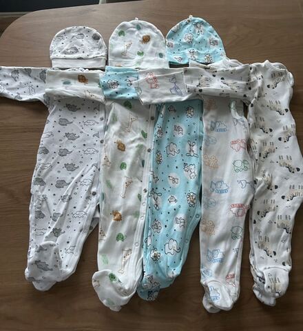 5 adet Hello Baby tulum