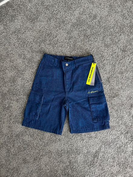 Les Benjamins Mavi Renk Denim Short