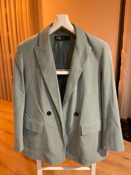 Zara mint yeşili takım elbise
