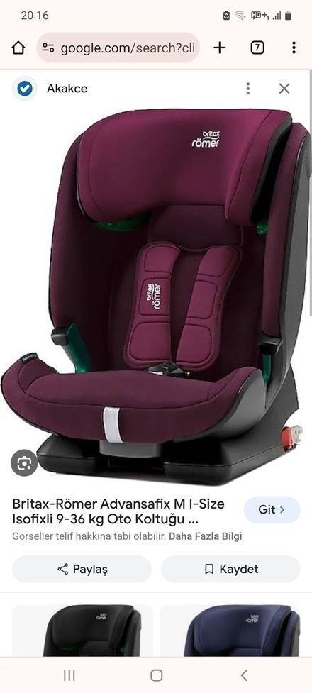britax romer oto koltugu Kadikoy