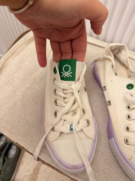 Benetton Beyaz Sneaker