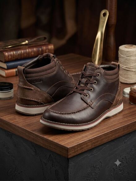 Clarks hakiki deri bot