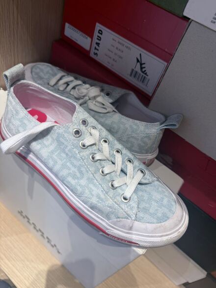 Diesel jean denim kot ayakkabi