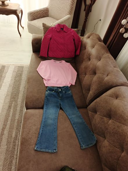 Gap mont, levi's jean, kazak