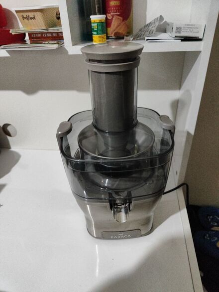 karaca maxvıt sebze meyve sıkacağı 1500w