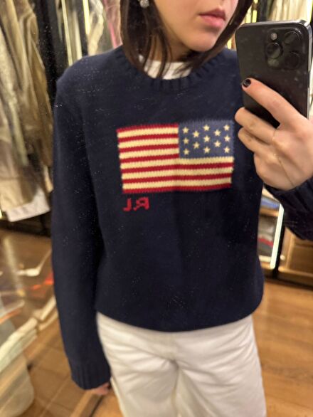 Ralph Lauren American Flag Bayrak Jumper