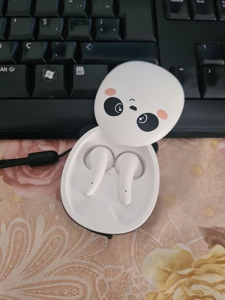 Sevimlilik Panda Tasarımlı Kulaklık