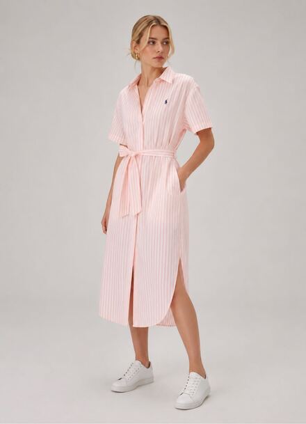 Polo Ralph Lauren Pembe Çizgili Gömlek
