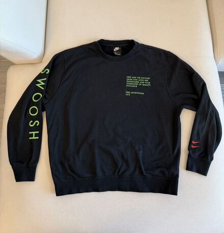 Nike Swoosh L erkek sweatshirt