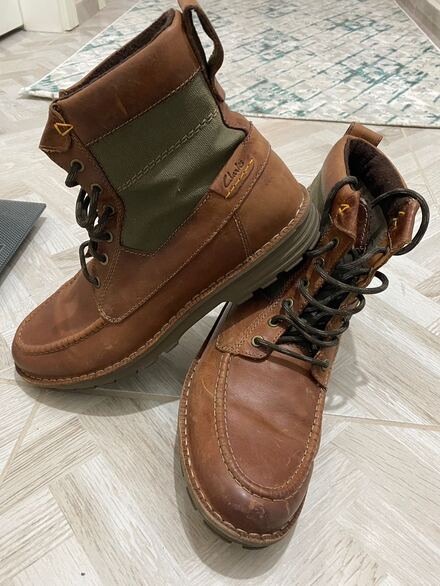 Clarks Sawtel hi erkek Deri Bot